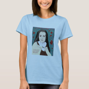 Het t-shirt van de Kleine Vloerder baby lila
