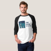 Het T-shirt van de Mannen van de Cove School (Voorkant volledig)