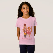 Het T-shirt van de Nutcracker Ballet Girls (Voorkant volledig)