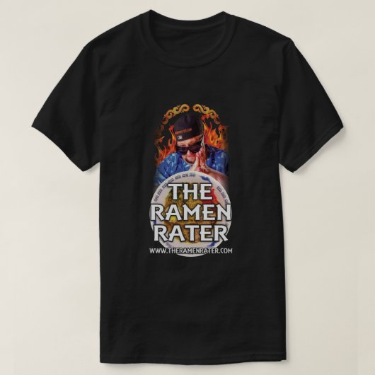 Het T-shirt van de Ramen Rater Fire (Design voorkant)