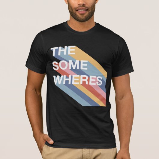 Het T-shirt van de Ronde van mannen - Lichte Tekst (Voorkant)