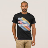 Het T-shirt van de Ronde van mannen - Lichte Tekst (Voorkant volledig)