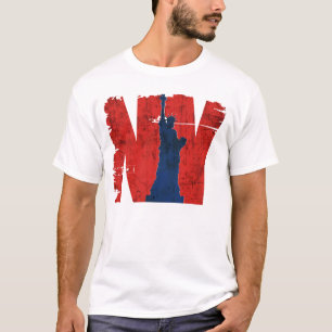 Het T-shirt van de stad New York, het T-shirt van 