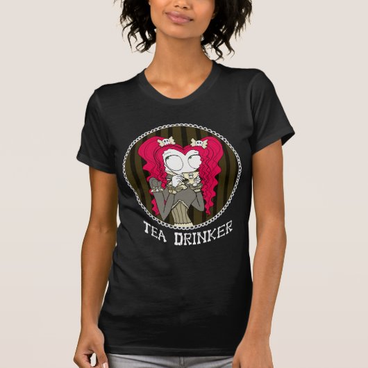 Het T-shirt van de thea Drinker (Voorkant)