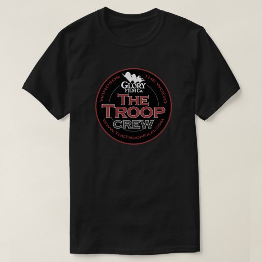 Het T-shirt van de Troop Crew (Design voorkant)