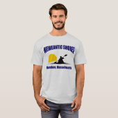 het T-shirt van de weweantische rivier in wareham (Voorkant volledig)