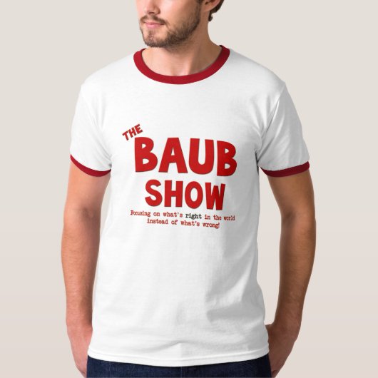 Het T-shirt van het Baub-Show (Voorkant)