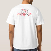 Het T-shirt van het bedieningspensymbool (Achterkant)