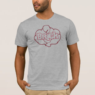 Het t-shirt van het Brick-bodybuilding team (eenzi