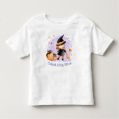 Het T-shirt van het Cutest Little Witch Halloween  (Voorkant)