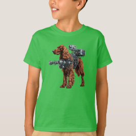 Het T-shirt van het Irish Setter Robot Kind