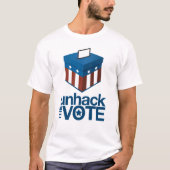 Het T-shirt van het Man van de stemming losmaken (Voorkant)