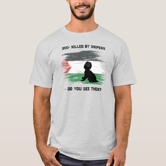 Het T-shirt van het Palestinian Resilience & Solid (Voorkant)
