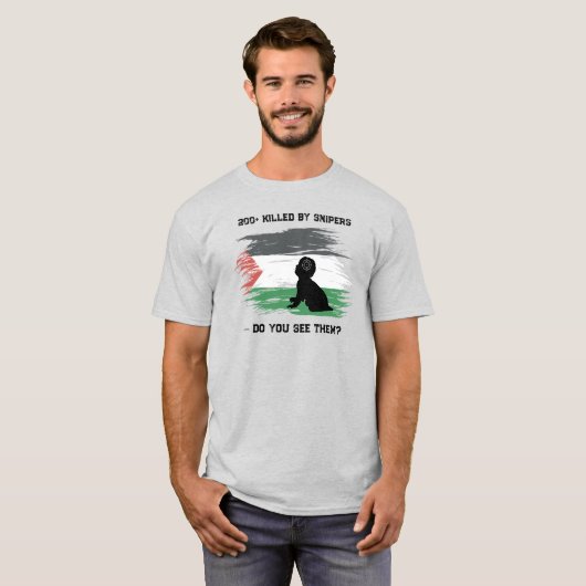 Het T-shirt van het Palestinian Resilience & Solid (Voorkant volledig)