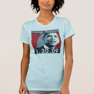 Het T-shirt van Obama Woman wijzigen