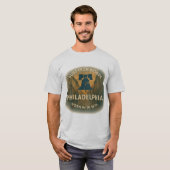 Het T-shirt van Philadelphia Mannen | Civic Soul-S (Voorkant volledig)