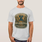 Het T-shirt van Philadelphia Mannen | Civic Soul-S (Voorkant)