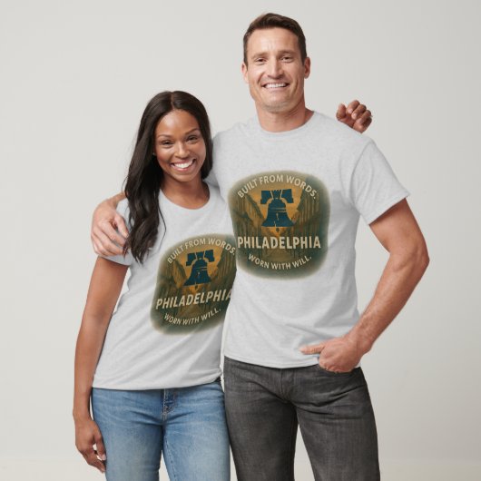 Het T-shirt van Philadelphia Mannen | Civic Soul-S (Unisex)