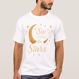 Het T-shirt van Stellar Style Mannen – waar elegan