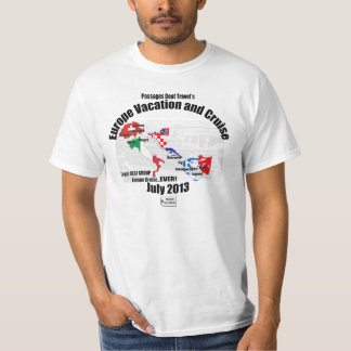 Het T-shirt voor Europa 2013 van de PDT - Mannen