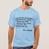 Het T-shirt voor het president van Whigs (Voorkant)