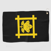 Het Tachibana-kam van de Nichiren-sekte Golfhanddoek (Horizontaal)