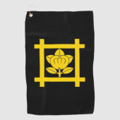 Het Tachibana-kam van de Nichiren-sekte Golfhanddoek (Voorkant)