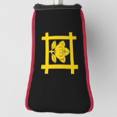 Het Tachibana-kam van de Nichiren-sekte Golfheadcover (Draai 90)