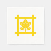 Het Tachibana-kam van de Nichiren-sekte Servet (Voorkant)