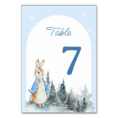 Het Tafelnummer van de Winterkonijnenboog (Voorkant)