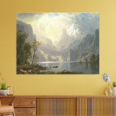 Het Tahoe-meer in de Sierras Canvas Afdruk (Insitu (Woonkamer))
