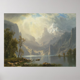 Het Tahoe-meer in de Sierras Poster