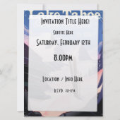 Het Tahoe-sierra nevada  poster Kaart (Achterkant)