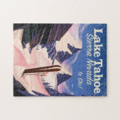 Het Tahoe-sierra nevada  poster Legpuzzel (Horizontaal)