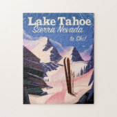 Het Tahoe-sierra nevada  poster Legpuzzel (Verticaal)