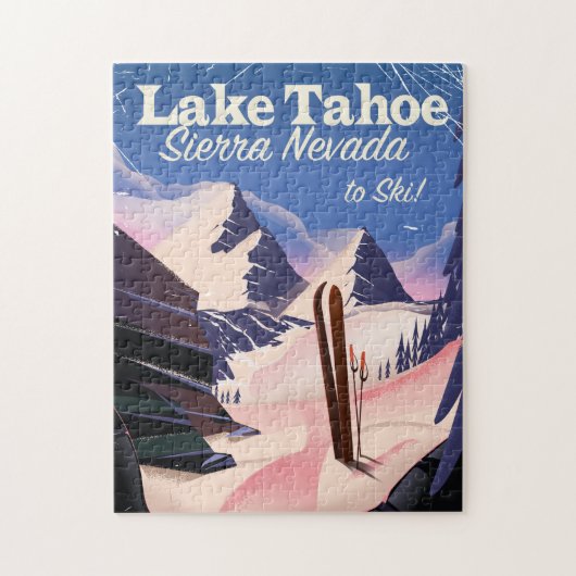 Het Tahoe-sierra nevada  poster Legpuzzel (Verticaal)
