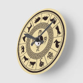 Het Tai Chi Zodiac Wiel Ronde Klok (Hoek)