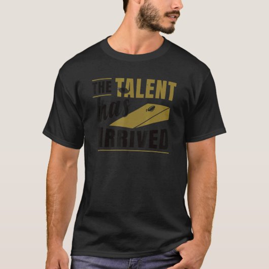 Het Talent heeft het gat van de hoorn bereikt T-shirt (Voorkant)