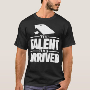 Het talent is ontstaan, grappige Cornhole Mannen C T-shirt