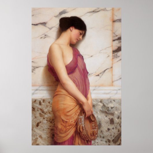 Het Tambourine Girl Poster (Voorkant)