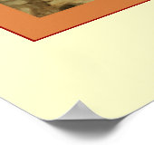 Het Tambourine Girl Poster (Hoek)