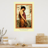 Het Tambourine Girl Poster (Keuken)