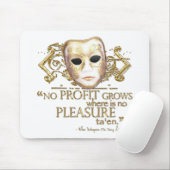 Het Tamen van het Citaat van de Ruwe (Gouden Versi Muismat (Met muis)