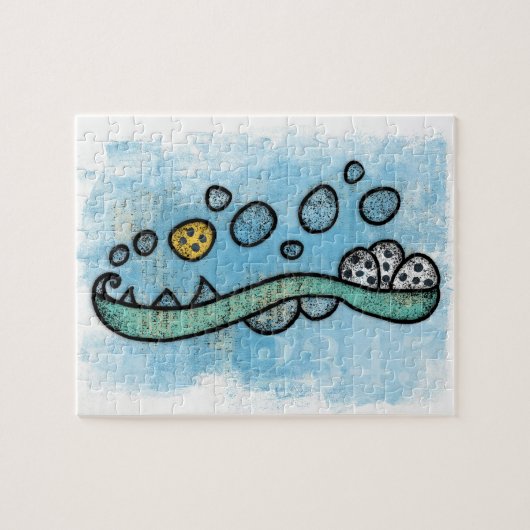 Het tandenborstel dat je met je tandarts hebt gekr legpuzzel (Horizontaal)