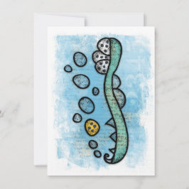 Het tandenborstel dat uw tandarts u Wenskaart gaf Kaart