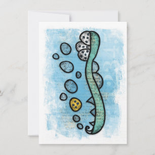 Het tandenborstel dat uw tandarts u Wenskaart gaf Kaart