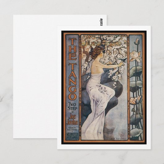 Het Tango  Songbook-Hoesje Briefkaart (Voorkant / Achterkant)