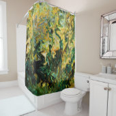 Het tapijt..... douchegordijn (In situ)