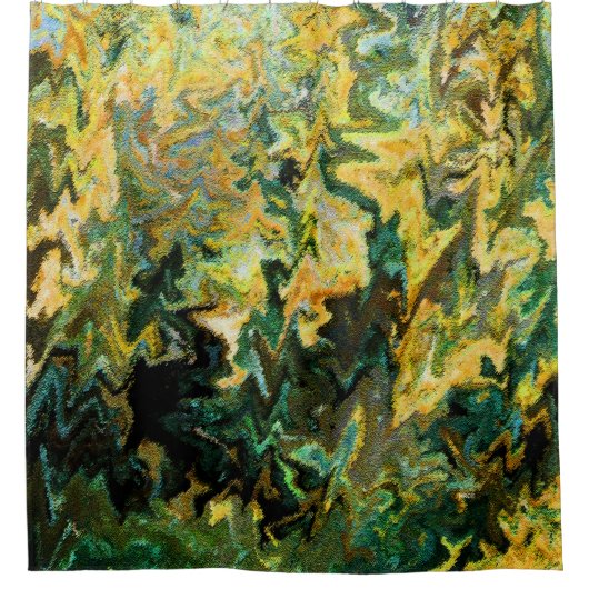 Het tapijt..... douchegordijn (Voorkant)