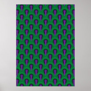 Het tapijt uit kamer 237 van The Shining Poster